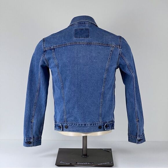 NWT Levis Light Stonewash Denim Jean Trucker Jacket - Picture 7 of 11